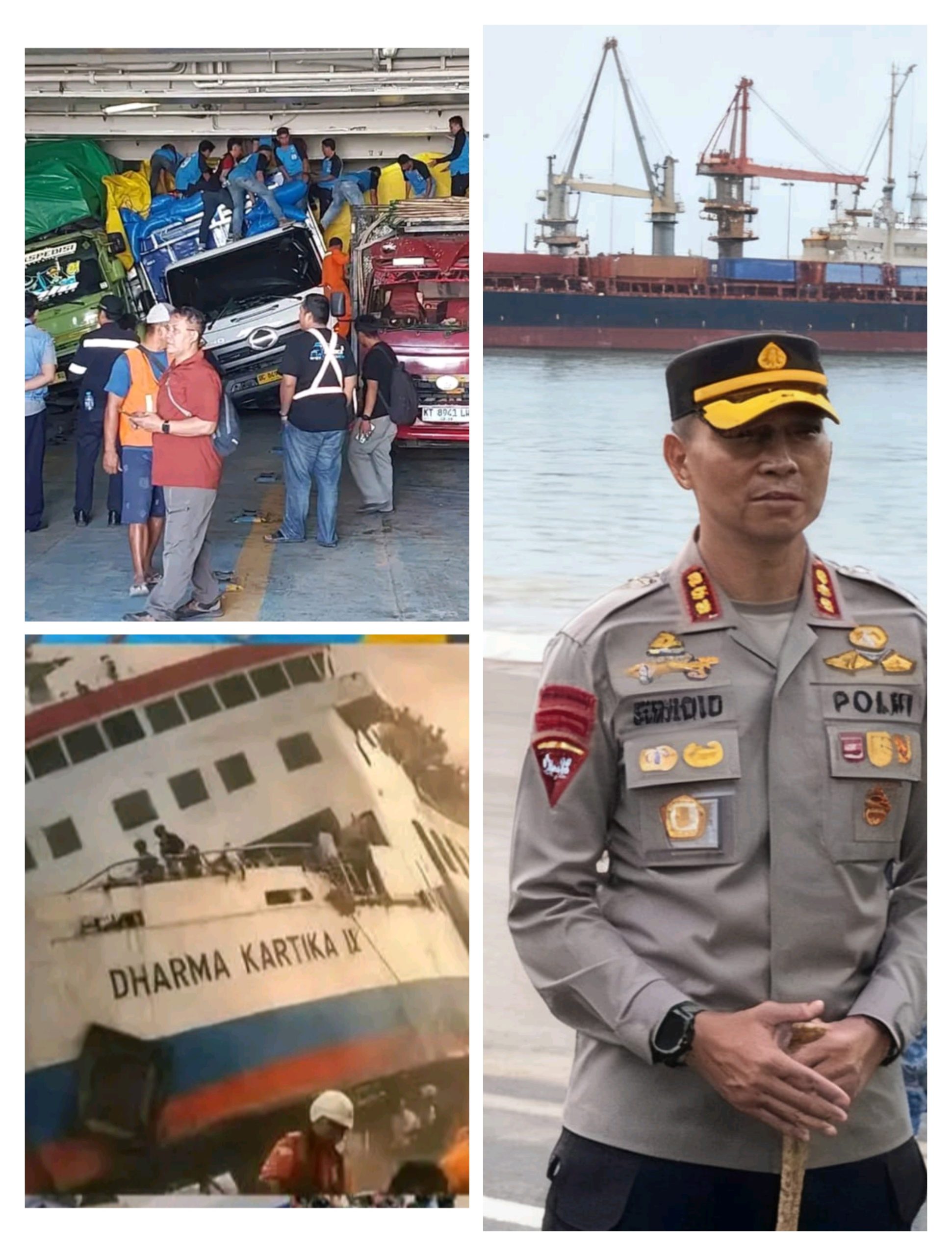 Duka di Pelabuhan Semayang: Truk Terguling di Dek Kapal Tewaskan 3 Warga Sulsel, Kapolresta dan KNKT Selidiki