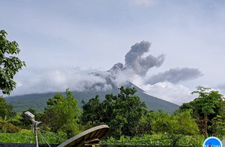 Gunung Ile Lewotolok di Level III Siaga, Polda NTT Intensif Pantau dan Siagakan Personel
