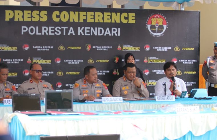 Kapolda Sultra Pimpin Pengungkapan Kasus Curanmor, Tim Buser 77 Amankan Puluhan Kendaraan