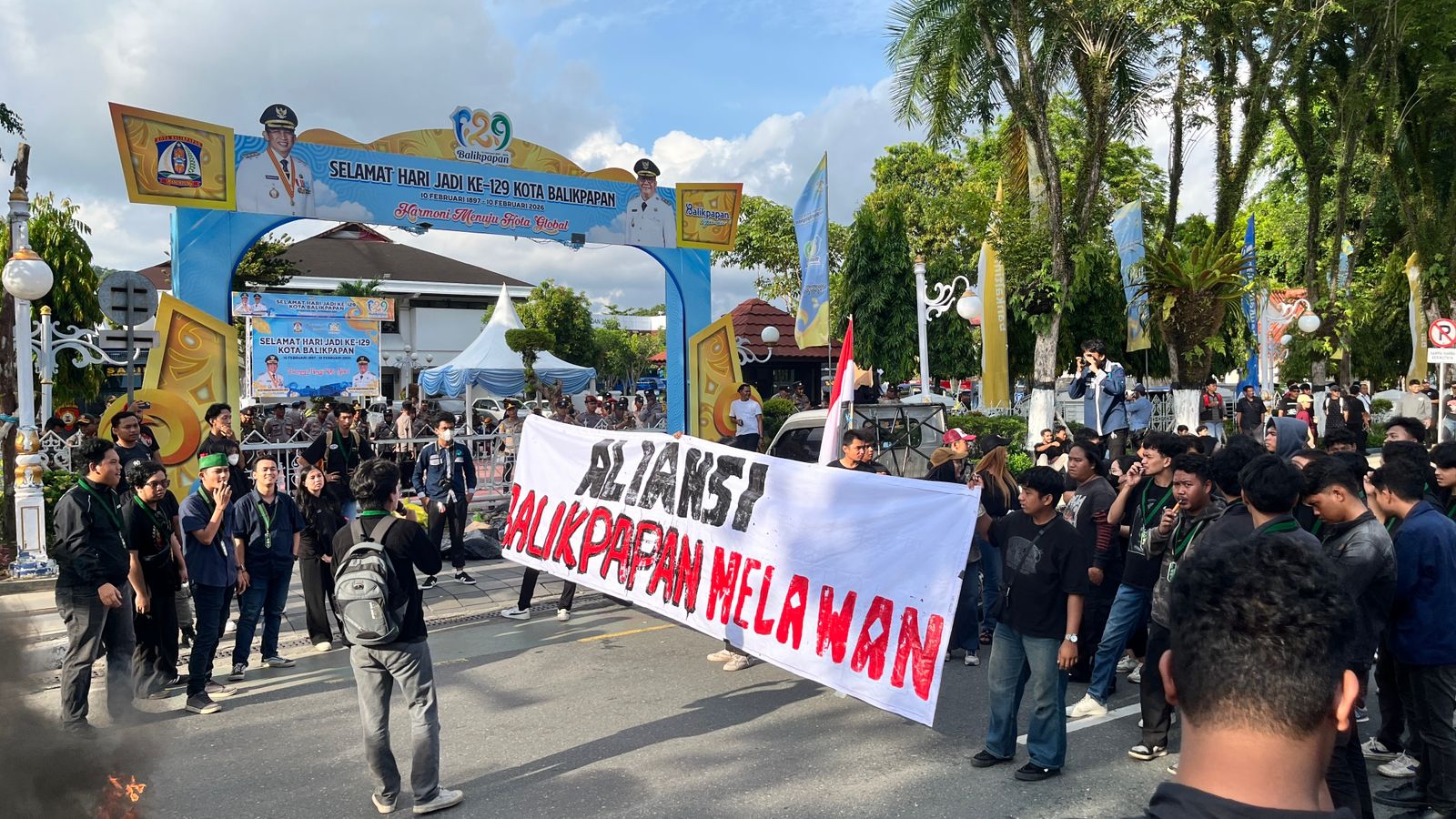 Mahasiswa dan Pemuda Balikpapan Ajak Dialog, Tuntut Tanggung Jawab Pemerintah Kota