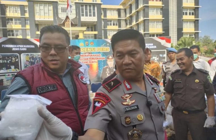 7,9 Kilogram Sabu Disingkirkan di BIM Padangpariaman, Empat Pelaku Jadi Tersangka