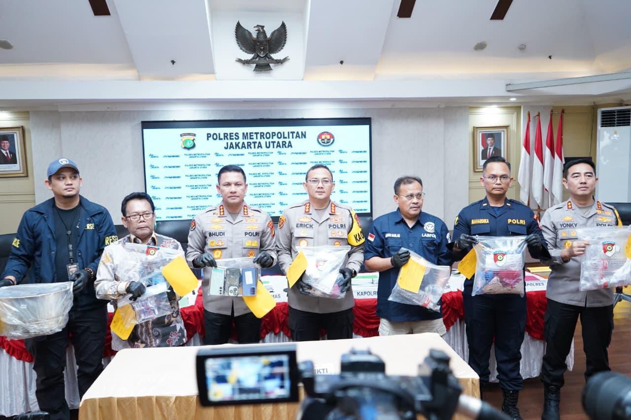 Polres Jakut Ungkap Kasus Pembunuhan Berencana dengan Keracunan di Warakas, Tersangka AS Ditetapkan