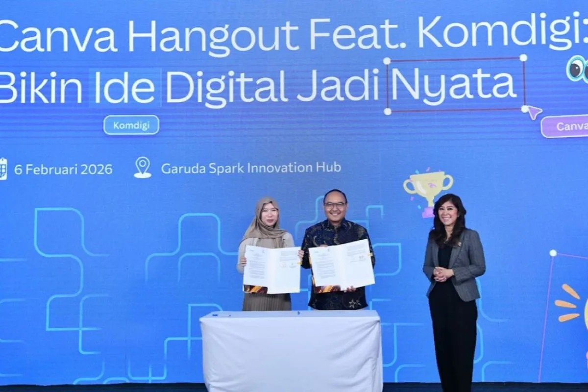 Kerja Sama Kemkomdigi – Canva Dorong Penguatan Ekonomi Digital Lewat Akun Pro Gratis