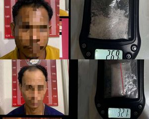 Dua Kasus Sabu Diungkap Dalam Satu Malam di Muratara, Tersangka Salah Satunya dari Bekasi