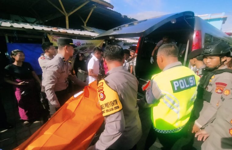 Tukang Ojek Ditemukan Meninggal di Pasar Kebon Roek Mataram, Diduga Akibat Kelelahan