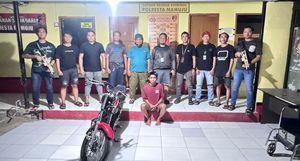 Berbekal Laporan Polisi, Pelaku Curanmor dan Jambret di Mamuju Berhasil Diamankan