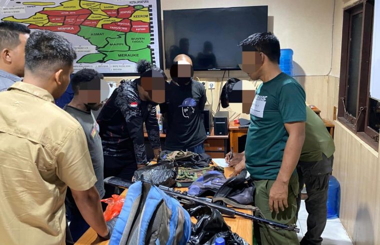 Operasi di Jayapura Berhasil Amankan 8 Orang Terkait Transaksi Senjata Ilegal untuk KKB, Penyelidikan Masih Berlanjut
