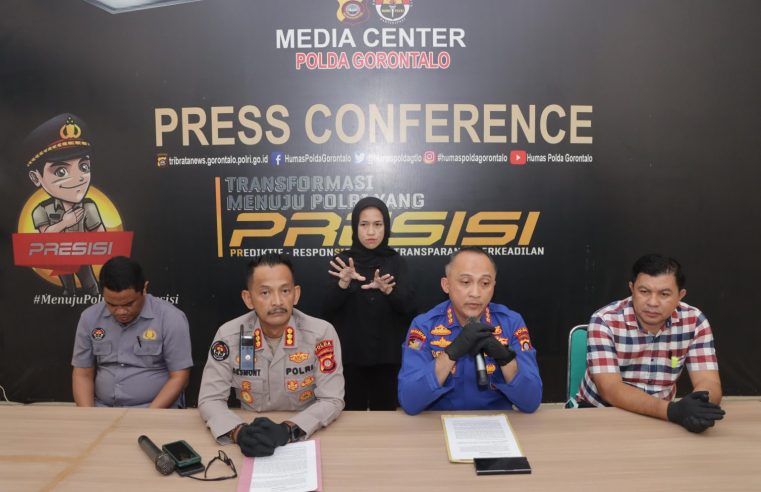 Kapal Terdampar Muat Sianida di Gorut, Polda Gorontalo Jerat Pasal Kepabeanan