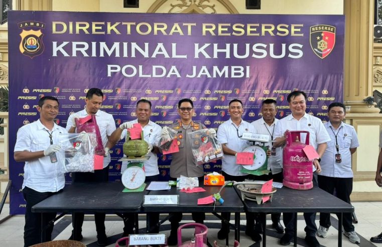 Gas 3 Kg Dialihkan ke Tabung Besar, Polda Jambi Tindak Tegas Pelaku
