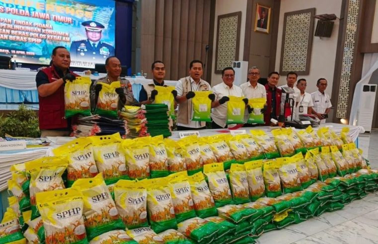 Modus Kemas Ulang Beras Kualitas Rendah, Satu Pelaku Utama Beras SPHP Palsu Diamankan