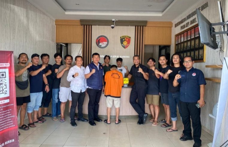 Berkat Laporan Warga, Polisi Amankan Pelaku dan Barang Bukti Sabu 2 Kg.