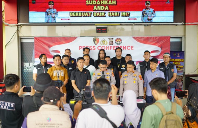 Berhasil Ungkap Tujuh Kasus Begal, Polda Sumsel Amankan Pelaku dan Sita Barang Bukti Ratusan Juta Rupiah