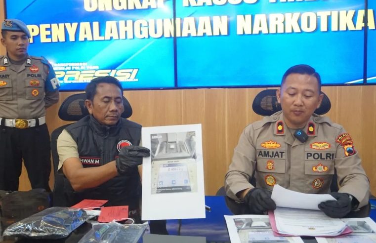 Tangkap Pengedar Asal Banyumas, Polres Purbalingga Sita Narkotika dan Berbagai Barang Bukti Pendukung