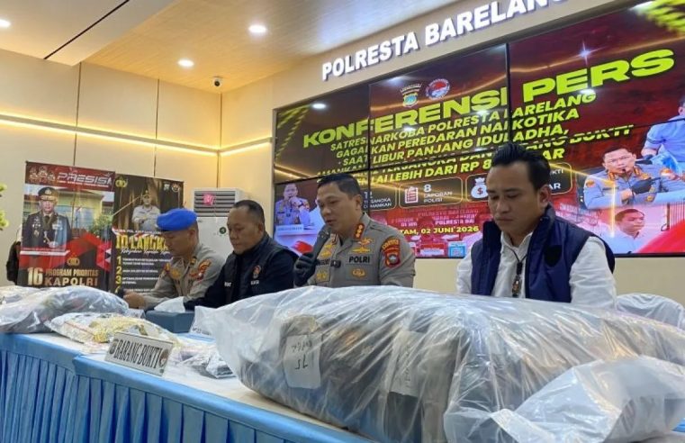 Manfaatkan Libur Idul Adha, Jaringan Narkoba Gagal Beraksi Setelah Digagalkan Polresta Barelang