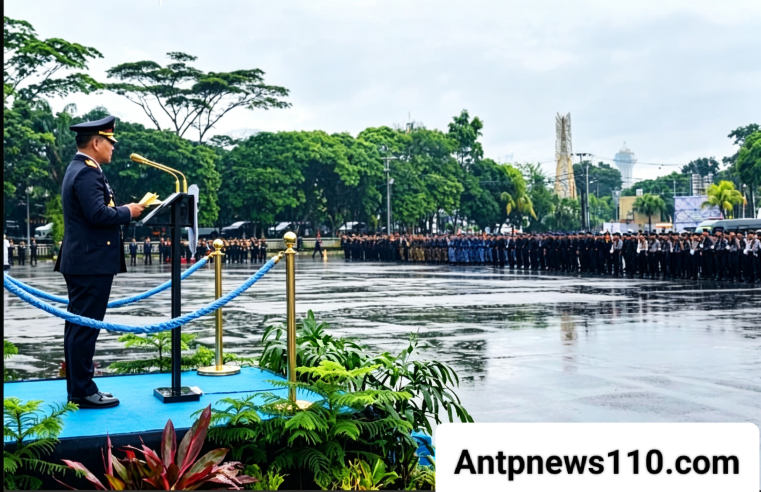 Kapolda Kaltim Pimpin Upacara Peringatan Hari Bhayangkara ke-80 di BSCC Dome Balikpapan