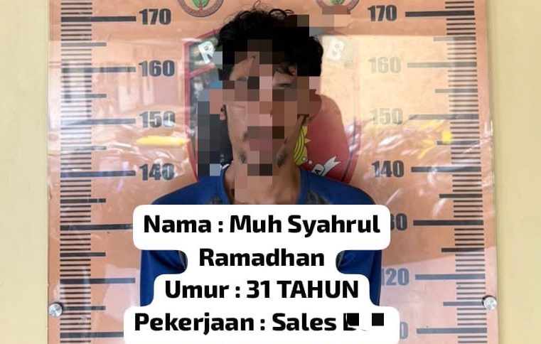 Gadaikan Motor dan Barang Milik Anggota Polri, Seorang Sales Bank di Mamuju Ditangkap Polresta Mamuju