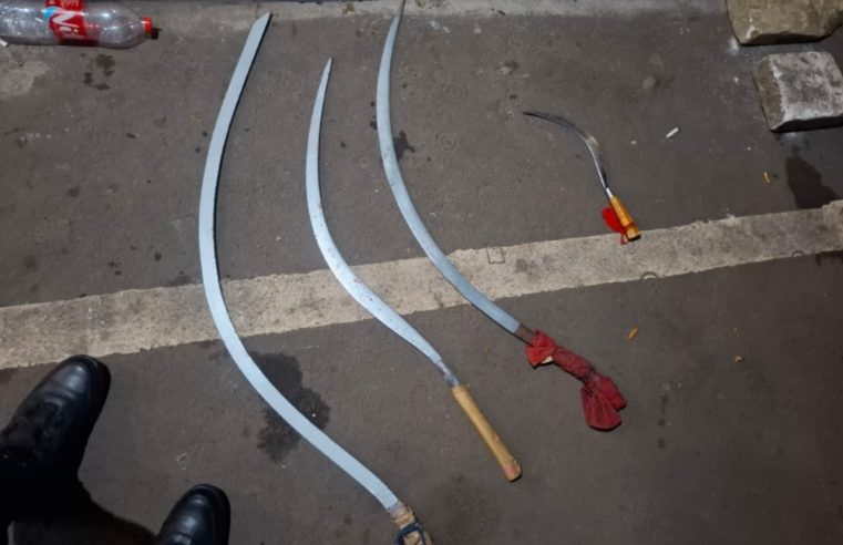 Cegah Tawuran, Patroli Polda Metro Jaya Tangkap Enam Pemuda dan Sita Sajam di Depok
