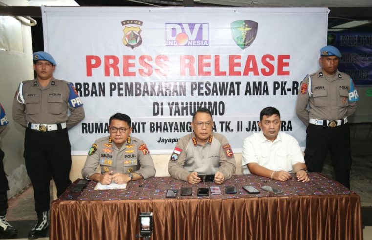 Luka Tembak Sebabkan Kematian Pilot Asing di Yahukimo; Diduga Aksi Kelompok Bersenjata Baru