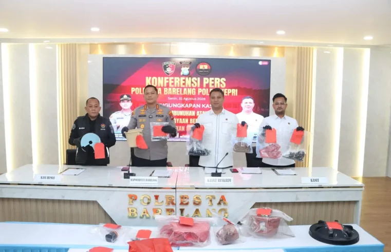 Sakit Hati Dimarahi, Asisten Rumah Tangga Bunuh Majikan di Batam, Enam Jam Langsung Ditangkap Polisi