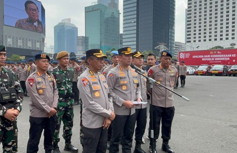 Jelang Demo di Bundaran HI, Polda Metro Jaya Amankan 21 Orang Berserta Flare dan Bom Molotov