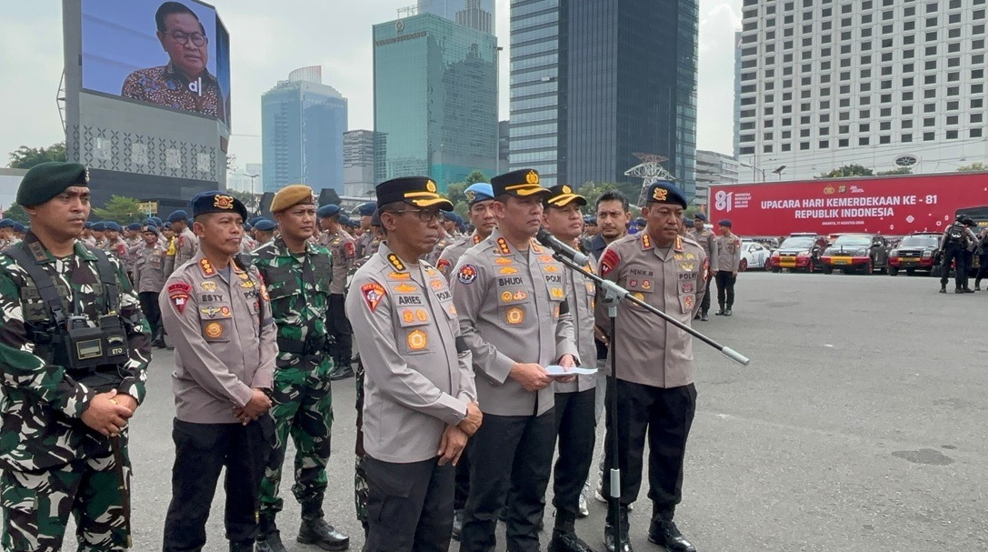 Jelang Demo di Bundaran HI, Polda Metro Jaya Amankan 21 Orang Berserta Flare dan Bom Molotov