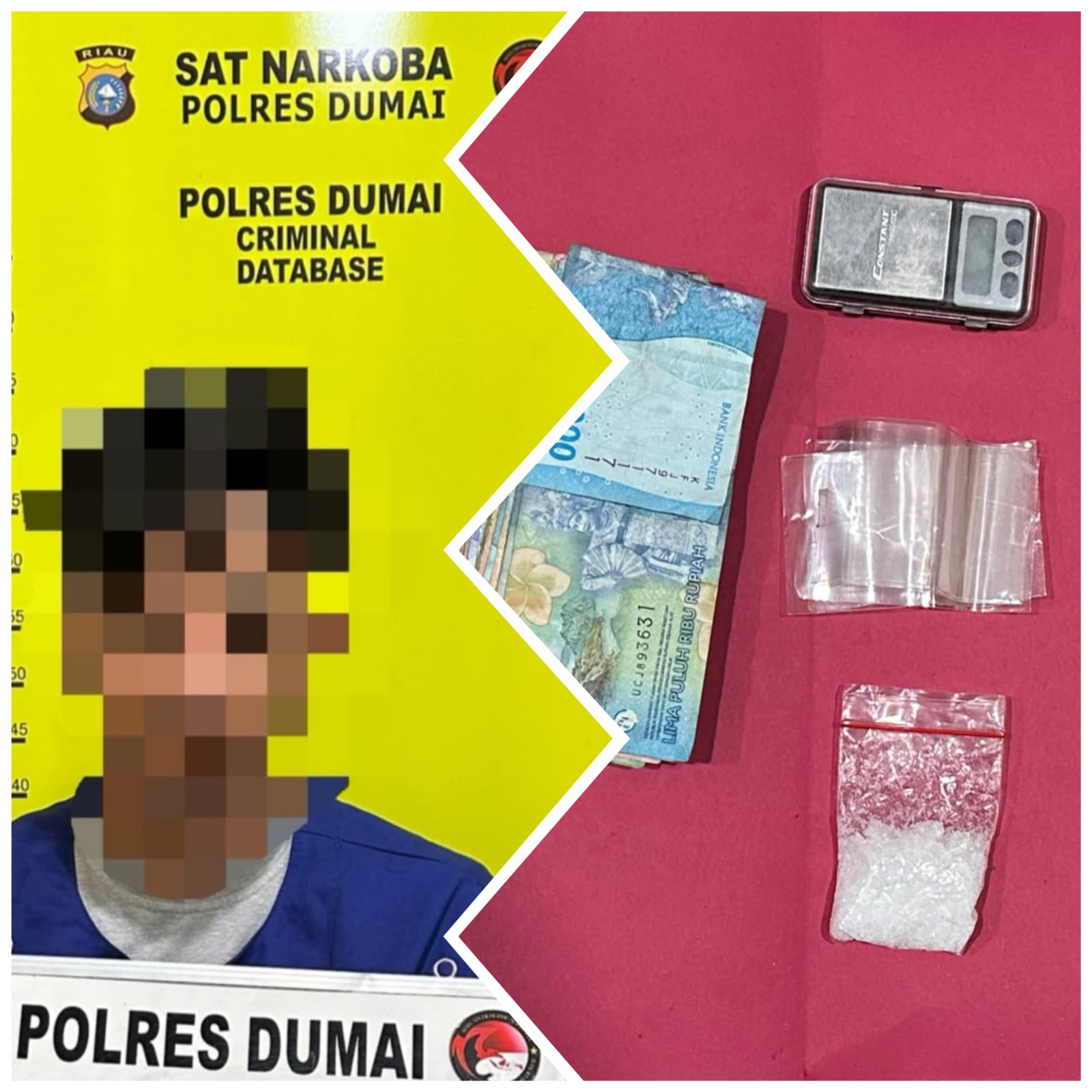 Bermodal Informasi Warga, Polres Dumai Bongkar Tempat Transaksi Sabu di Kawasan Pelabuhan