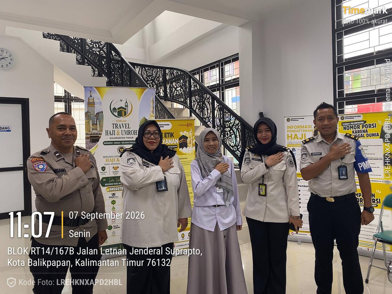 Cegah TPPO, Satbinmas Polresta Balikpapan Jalin Koordinasi dengan Kementerian Haji dan Umroh Balikpapan