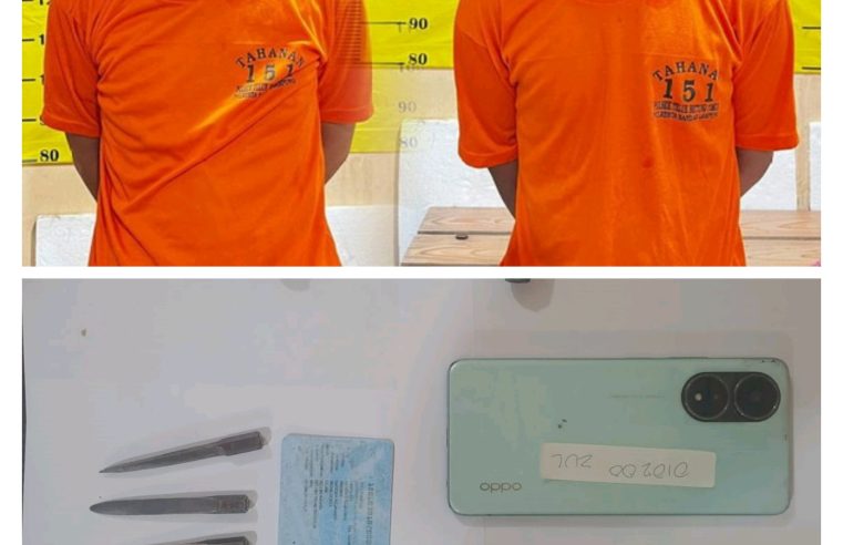 Berkat GPS di Sepeda Motor, Dua Jam Berlalu Polisi Ringkus Dua Pencuri di Bandar Lampung