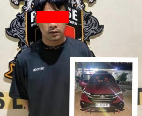 Hendak Jual Mobil Hasil Curi ke Bandar Lampung, Warga Abung Timur Ditangkap Polisi