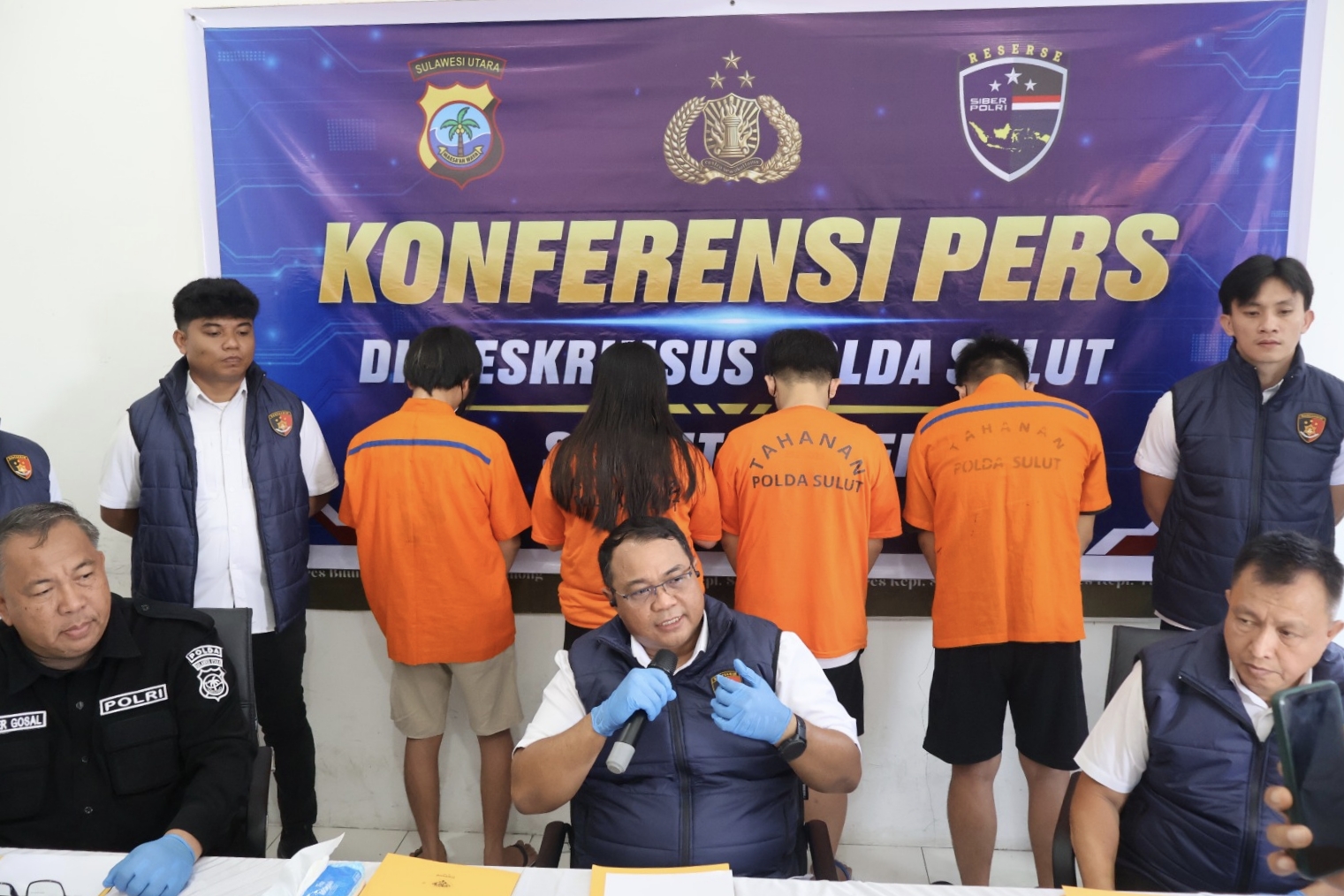 Eks Personel Sindikat Penipuan Kamboja Beroperasi di Sulut, Kerugian Capai Rp.1 Miliar