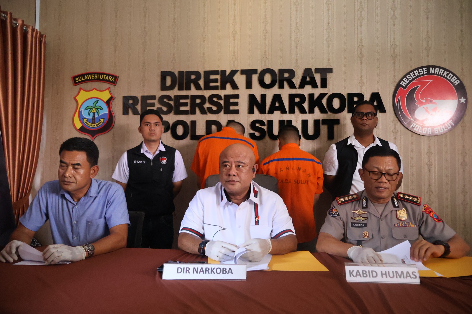 Berkat Laporan Masyarakat, Polda Sulut Tangkap Dua Pelaku Peredaran Liquid Pinaca di Manado