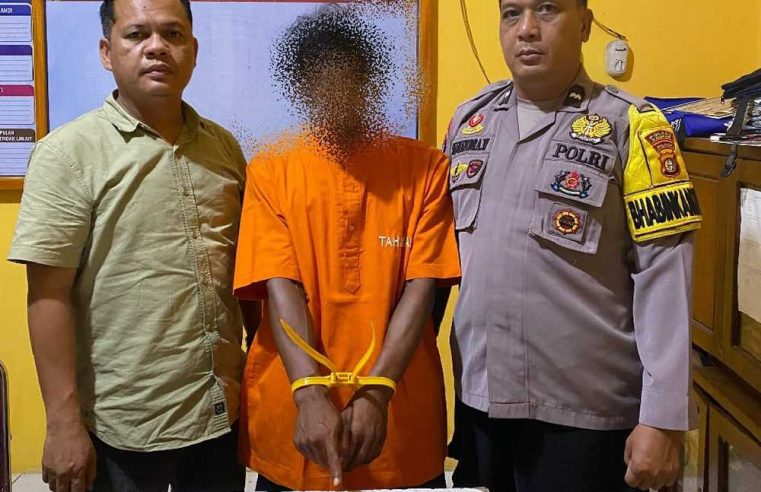 Dua Terduga Pelaku Peredaran Sabu Diamankan Personel Polsek Tapung Hilir