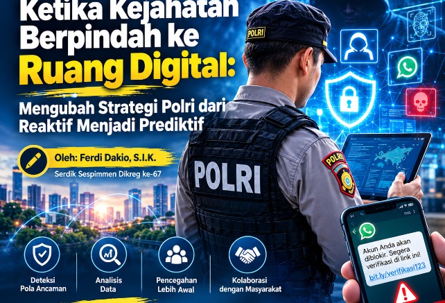 Ruang Digital Menjadi Medan Baru Pemeliharaan Kamtibmas, Polri Fokus Pencegahan Lebih Dini