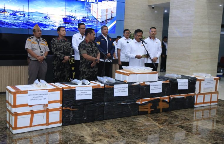 12 Boks Benih Lobster Diselundupkan Keluar Negeri, Dua Orang Ditangkap di Depok