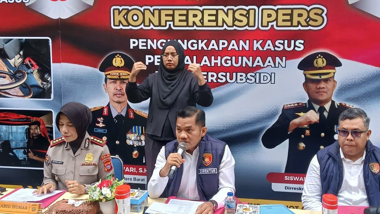 25 Tersangka Penimbun BBM Bersubsidi Dibekuk di Wilayah Hukum Polda Sumatera Barat