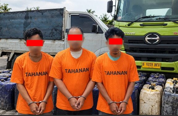 8.400 Liter Solar Subsidi Disita, Tiga Orang Ditetapkan Tersangka di Lampung Selatan